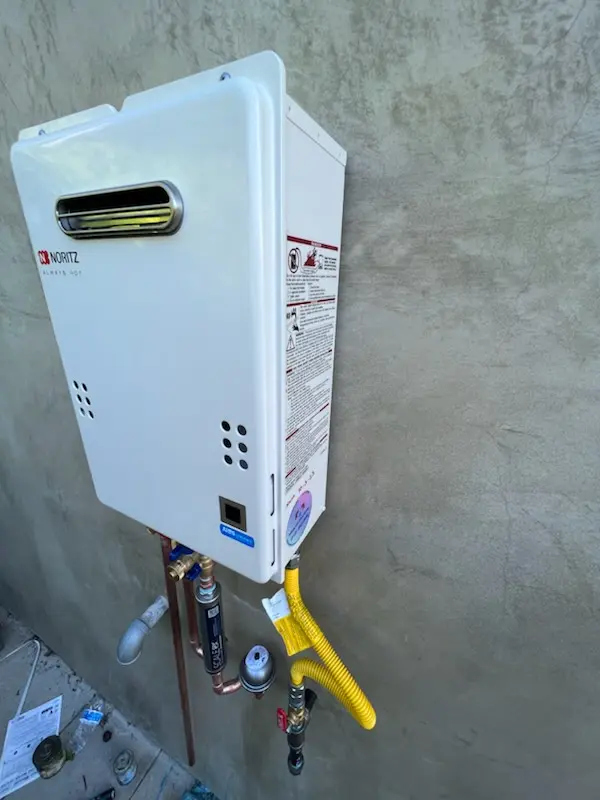 Tankless water heater installation for Yorklyn homes